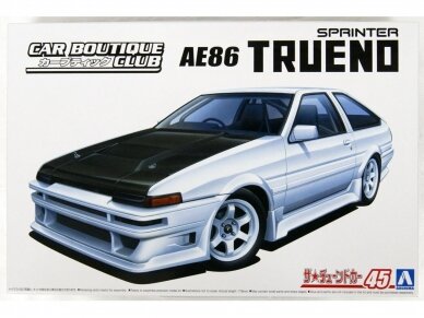 Aoshima - Car Boutique Club Toyota Sprinter Trueno AE86, 1/24, 05863