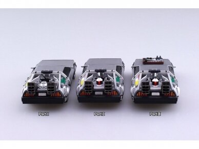 Aoshima - DeLorean DMC-12 "Back to the Future I" (Pull back), 1/43, 05475 6
