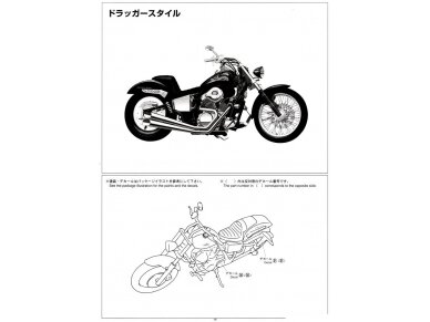 Aoshima - Honda Steed 400VSE w/Custom Parts, 1/12, 06268 14