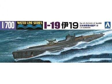 Aoshima - IJN Submarine I-19, 1/700, 05208