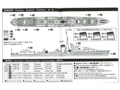 Aoshima - British Destroyer HMS Jervis Super Detail, 1/700, 05764 4