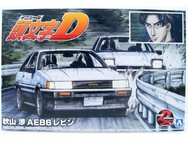 Aoshima - Initial D AE86 Levin Wataru Akiyama Ver., 1/24, 05965