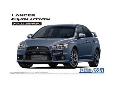 Aoshima - Mitsubishi CZ4A Lancer Evolution Final Edition '15, 1/24, 05795