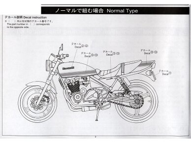 Aoshima - KAWASAKI ZEPHYRx, 1/12, 00402 11