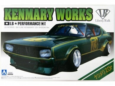 Aoshima - Kenmary Works LB Performance Nissan Skyline Ken&Mary, 1/24, 05921