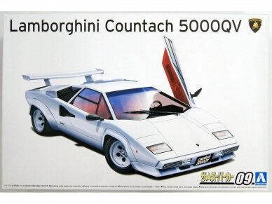 Aoshima - Lamborghini Countach 5000QV 1985/1988, 1/24, 05945 Aoshima - Lamborghini Countach 5000QV 1985/1988, 1/24, 05945