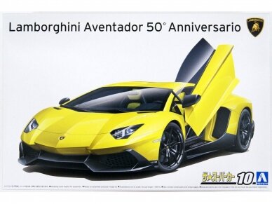 Aoshima - Lamborghini Aventador 50° Anniversario, 1/24, 05982