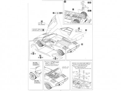 Aoshima - Lamborghini Wolf Countach Version 1, 1/24, 06336 15