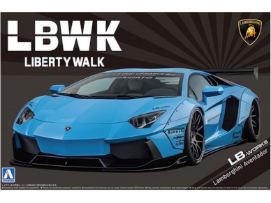 Aoshima - LB-Works Lamborghini Aventador Ver. 1, 05989 Aoshima - LB-Works Lamborghini Aventador Ver. 1, 05989