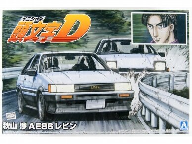 Aoshima - Initial D AE86 Levin Wataru Akiyama Ver., 1/24, 05736 Aoshima - Initial D AE86 Levin Wataru Akiyama Ver., 1/24, 05736