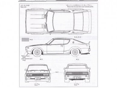 Aoshima - Nissan Skyline C110 More Grand Champion Ken & Mary GT-R, 1/24, 04832 4 Aoshima - Nissan Skyline C110 More Grand Champion Ken & Mary GT-R, 1/24, 04832 4