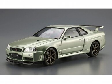 Aoshima - Nissan BNR34 Skyline GT-R V-specII Nür. '02, 1/24, 06275 1