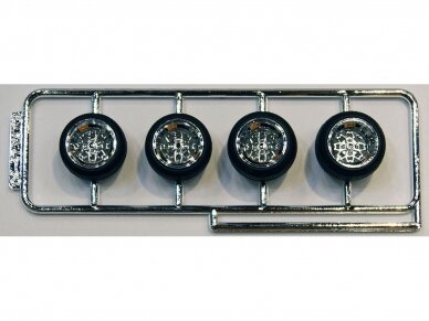 Aoshima - Комплект колес Yayoi 14", 1/24, 05256 2