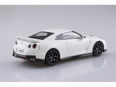 Aoshima - The Snap Kit Nissan GT-R Brilliant White Pearl, 1/32, 05639 2