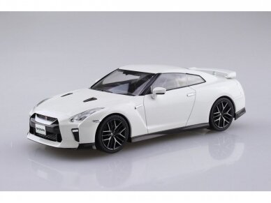 Aoshima - The Snap Kit Nissan GT-R Brilliant White Pearl, 1/32, 05639 1