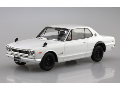 Aoshima - The Snap Kit Nissan Skyline 2000GT-R / White, 1/32, 05883 1 Aoshima - The Snap Kit Nissan Skyline 2000GT-R / White, 1/32, 05883 1