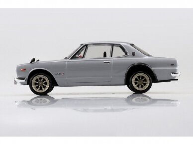 Aoshima - The Snap Kit Nissan Skyline 2000GT-R Custom Wheel / Silver, 1/32, 06470 3