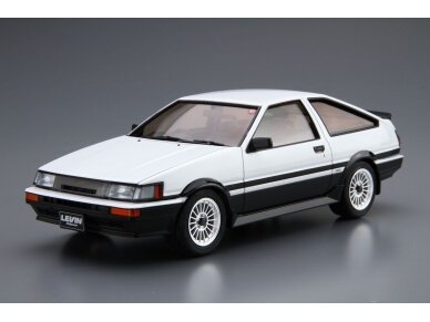 Aoshima - Toyota AE86 Corolla Levin GT-APEX `85, 1/24, 06192 1 Aoshima - Toyota AE86 Corolla Levin GT-APEX `85, 1/24, 06192 1
