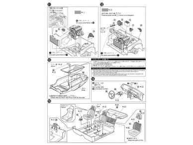 Aoshima - Toyota AE86 Corolla Levin GT-APEX `85, 1/24, 06192 14