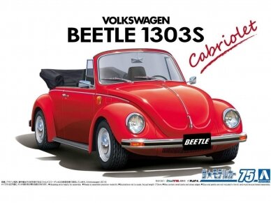 Aoshima - Volkswagen 15ADK Beetle 1303S Cabriolet 1975, 1/24, 06154
