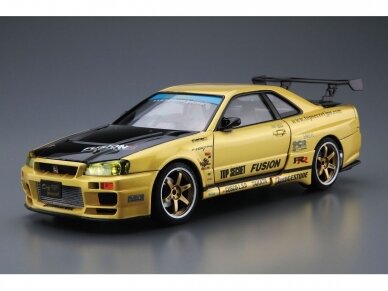 Aoshima - Top Secret BNR34 Nissan Skyline GT-R '02, 1/24, 05984 1 Aoshima - Top Secret BNR34 Nissan Skyline GT-R '02, 1/24, 05984 1