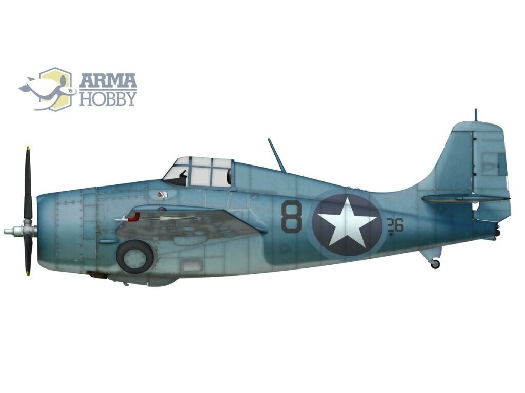Arma Hobby - Grumman F4F-4 Wildcat Operation Torch, 1/72, 70065 5 Arma Hobby - Grumman F4F-4 Wildcat Operation Torch, 1/72, 70065 5