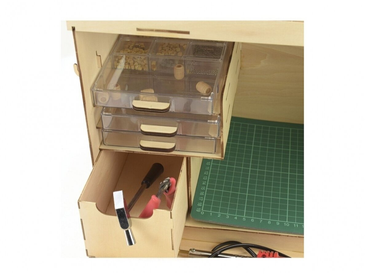 Artesania Latina - Modeling Workbench: Modeller's Workshop (Daiktadėžė), 27648-N 5 Artesania Latina - Modeling Workbench: Modeller's Workshop (Daiktadėžė), 27648-N 5