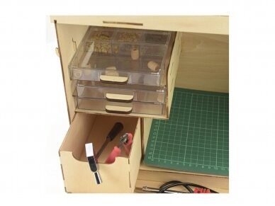 Artesania Latina - Modeling Workbench: Modeller's Workshop (Uzglabāšanas kaste), 27648-N 5 Artesania Latina - Modeling Workbench: Modeller's Workshop (Uzglabāšanas kaste), 27648-N 5