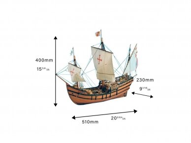 Artesania Latina - Caravel La Pinta, 1/65, 22412 2 Artesania Latina - Caravel La Pinta, 1/65, 22412 2