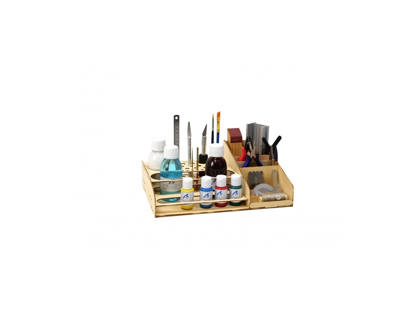 Artesanía Latina - Boîte à outils et à peintures pour maquettistes Artesanía Latina - Boîte à outils et à peintures pour maquettistes