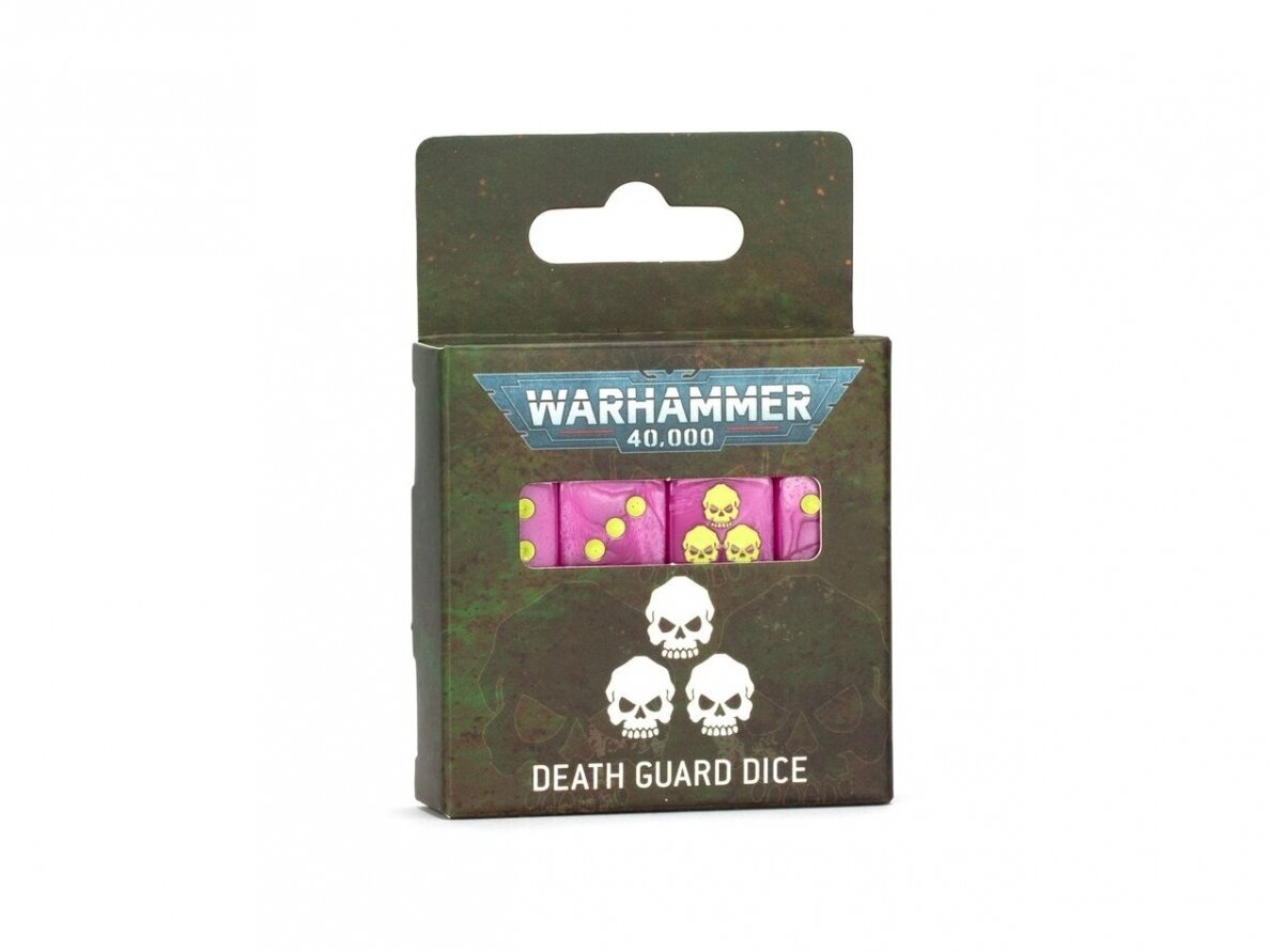Death Guard dice set, 42-14 Death Guard dice set, 42-14
