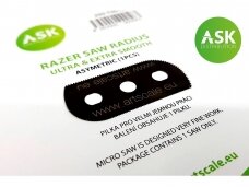 ASK – Razor Saw Radius – üli- ja eriti siledad asümmeetrilised 100/65 hambad, 200-T0013