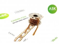 ASK - Chain: Fine - 50 cm long (brass), 200-T0220