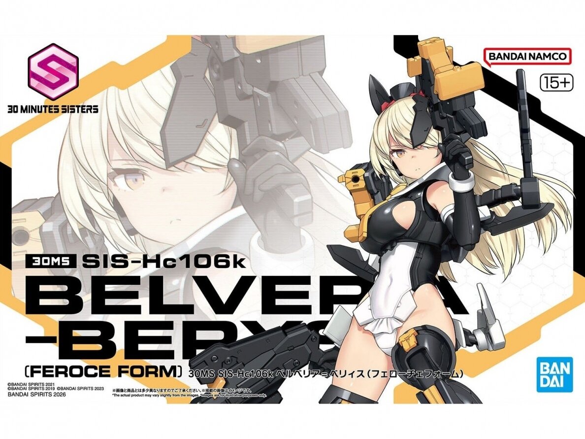 Bandai - 30MS SIS-Hc106k Belveria-Berys (Feroce Form), 72035 Bandai - 30MS SIS-Hc106k Belveria-Berys (Feroce Form), 72035