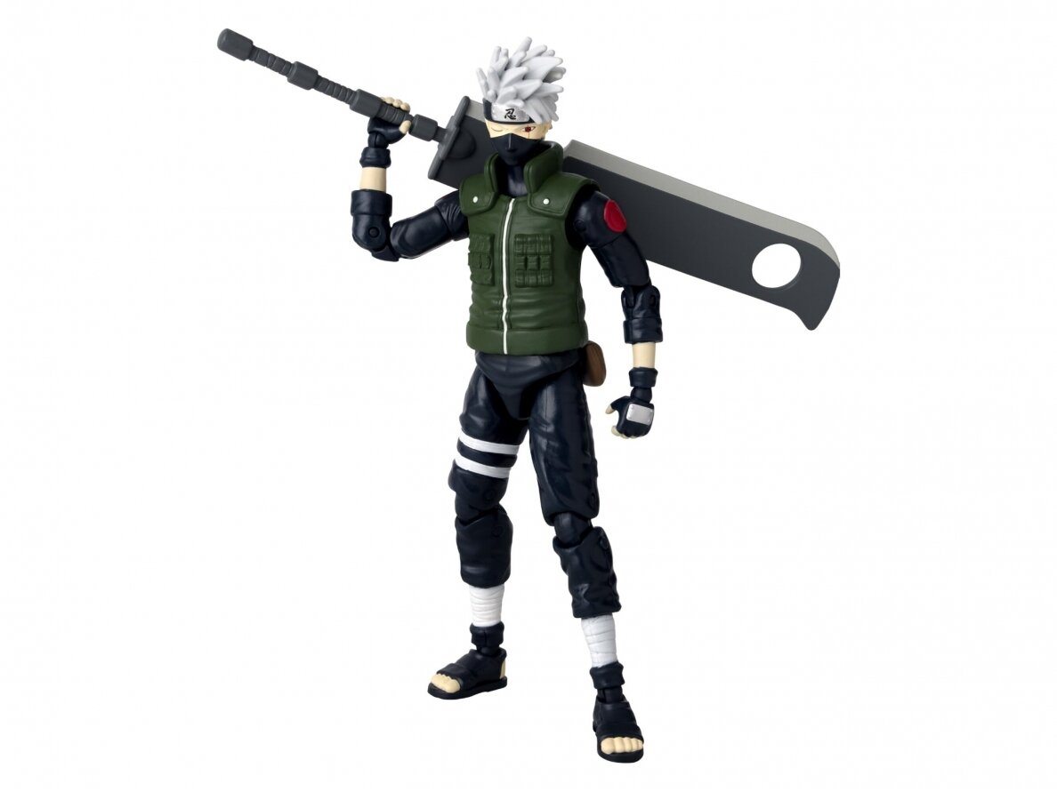 Bandai - ANIME HEROES NARUTO - HATAKE KAKASHI GOURTH GREAT NINJA WAR, 36963 5 Bandai - ANIME HEROES NARUTO - HATAKE KAKASHI GOURTH GREAT NINJA WAR, 36963 5