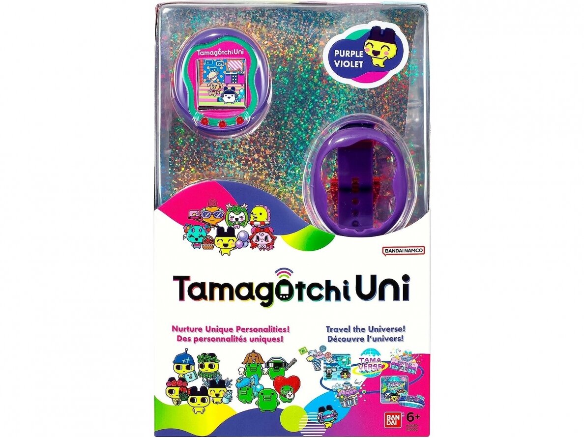 Bandai - Электронный питомец Tamagotchi Uni: Purple, 43352 Bandai - Электронный питомец Tamagotchi Uni: Purple, 43352