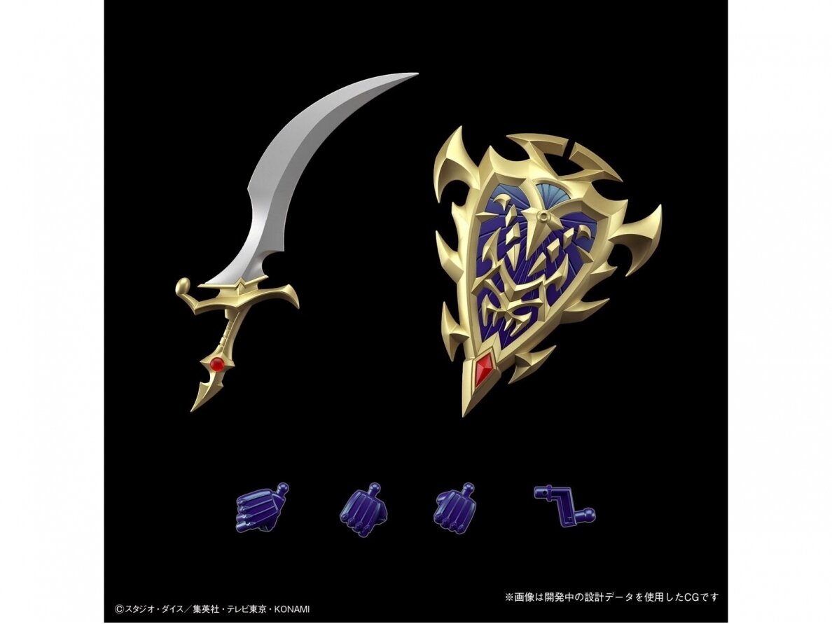 Bandai - Figure-rise Amplified Yu-Gi-Oh! Duel Monsters Black Luster Soldier, 66283 11 Bandai - Figure-rise Amplified Yu-Gi-Oh! Duel Monsters Black Luster Soldier, 66283 11