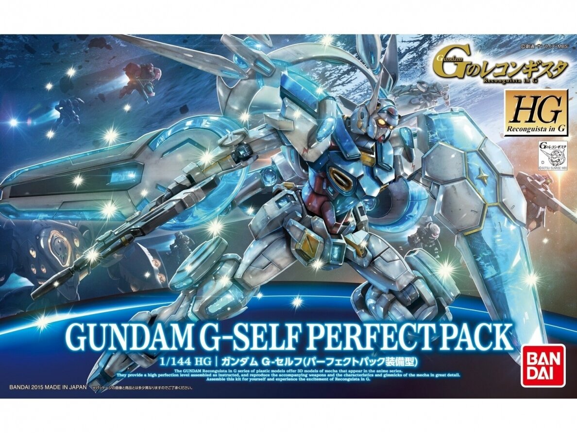 Bandai - HG Reconguista in G Gundam G-Self (Perfect Pack Equipment Type), 1/144, 57730 Bandai - HG Reconguista in G Gundam G-Self (Perfect Pack Equipment Type), 1/144, 57730