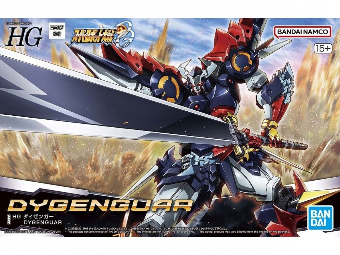Bandai - HG Super Robot Wars OG Dygenguar, 65434 Bandai - HG Super Robot Wars OG Dygenguar, 65434