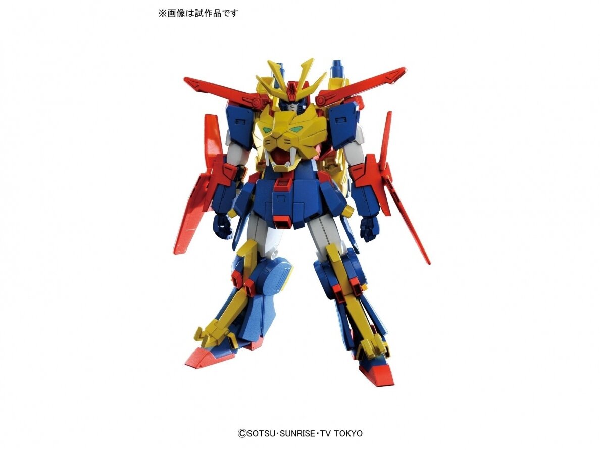 Bandai - HGBF Try Gundam Tryon 3 Team Build Busters Mobile Suit, 1/144, 58797 1 Bandai - HGBF Try Gundam Tryon 3 Team Build Busters Mobile Suit, 1/144, 58797 1