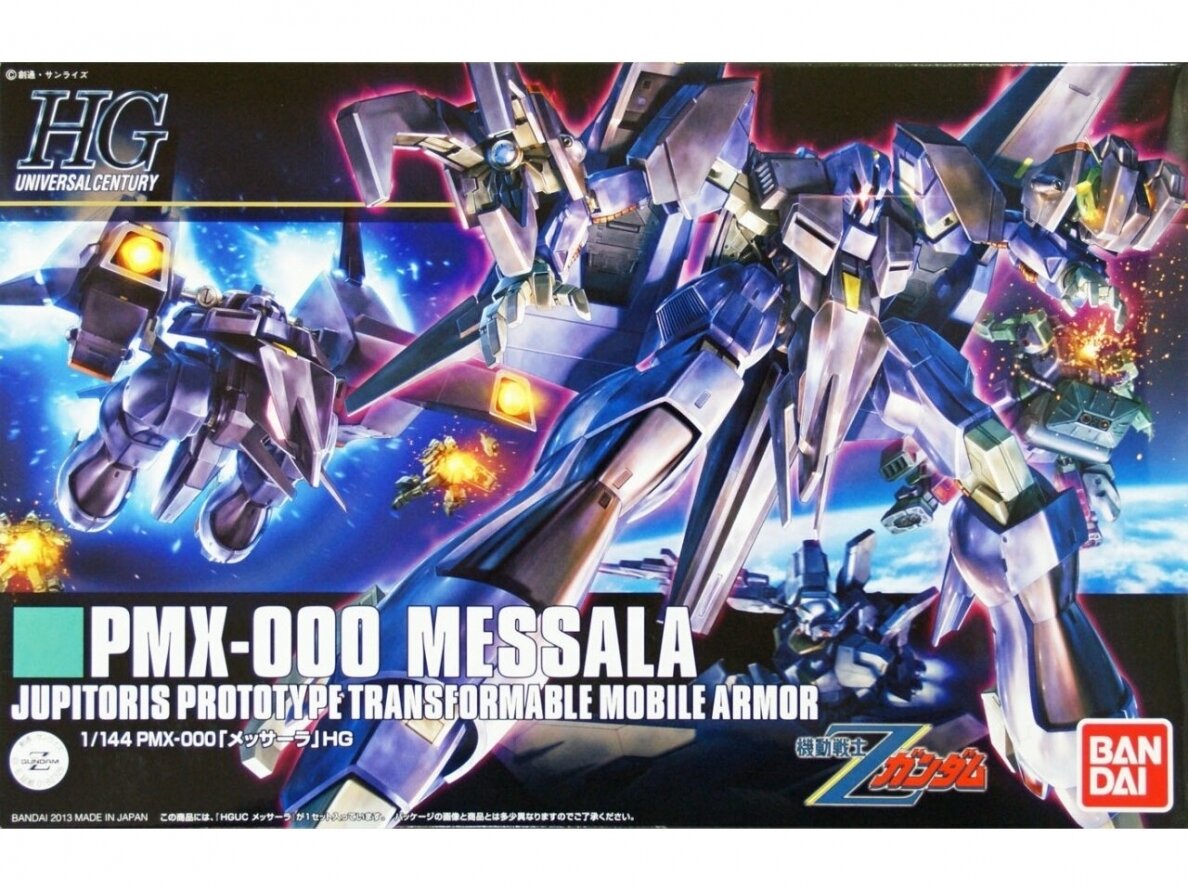 Bandai - HGUC PMX-000 Messala, 1/144, 55885 Bandai - HGUC PMX-000 Messala, 1/144, 55885