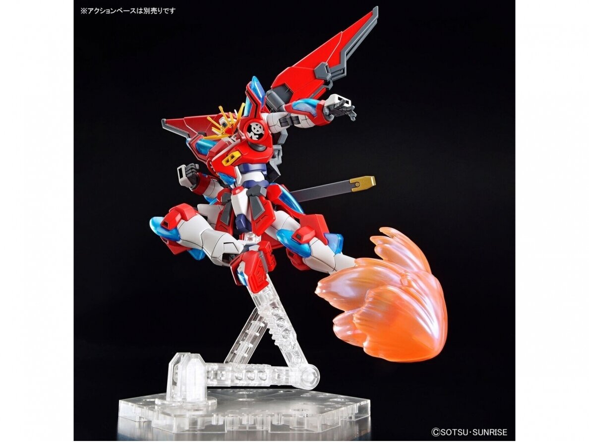 Bandai - HGBM Shin Burning Gundam, 1/144, 65712 6 Bandai - HGBM Shin Burning Gundam, 1/144, 65712 6