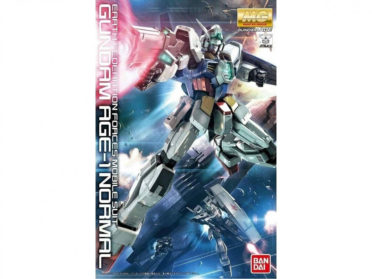 Bandai - MG Gundam Age Gundam Age-1 Normal, 1/100, 62842 Bandai - MG Gundam Age Gundam Age-1 Normal, 1/100, 62842