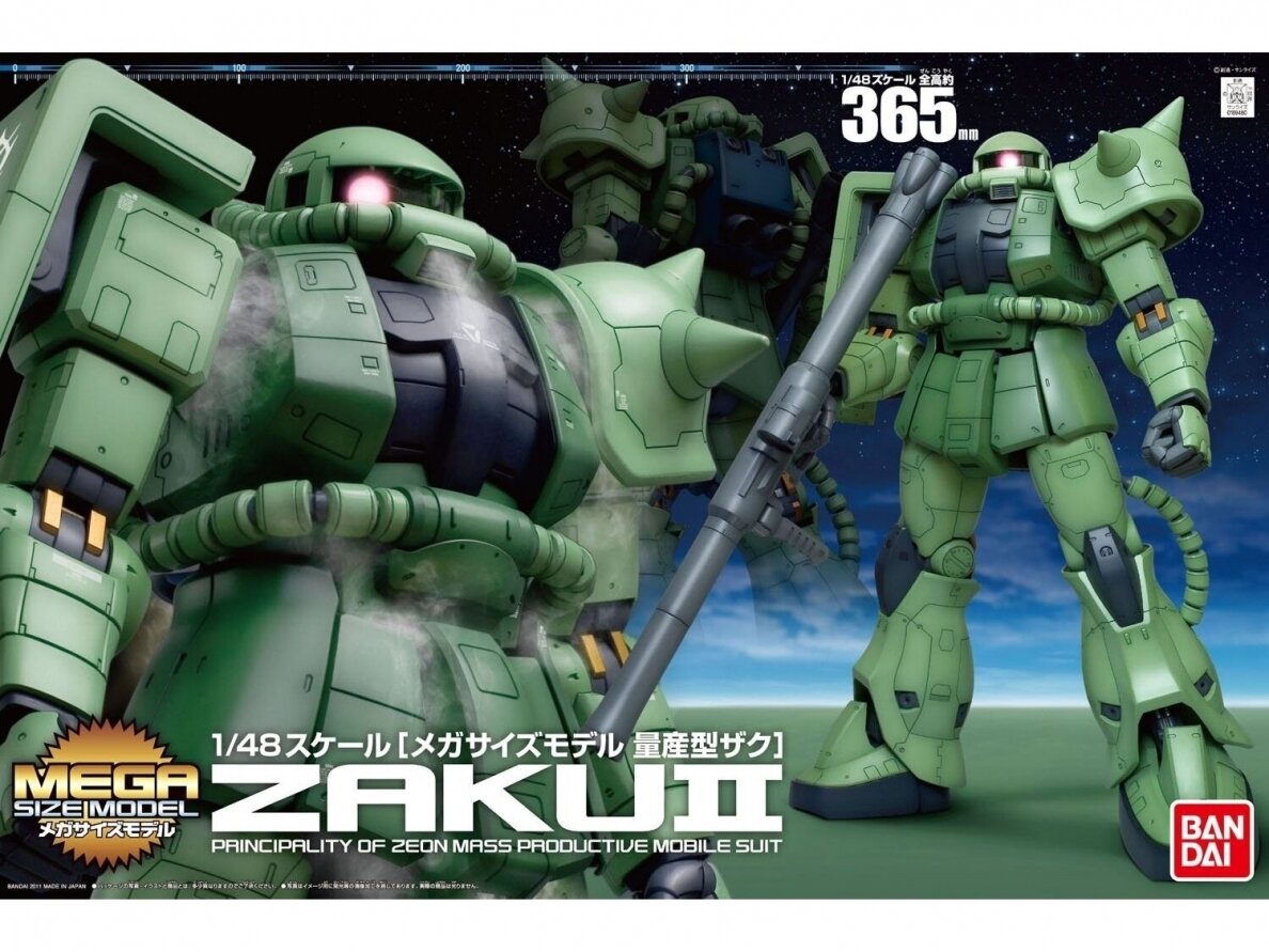 Bandai - MSM MS-06 Zaku II, 1/48, 60680 Bandai - MSM MS-06 Zaku II, 1/48, 60680