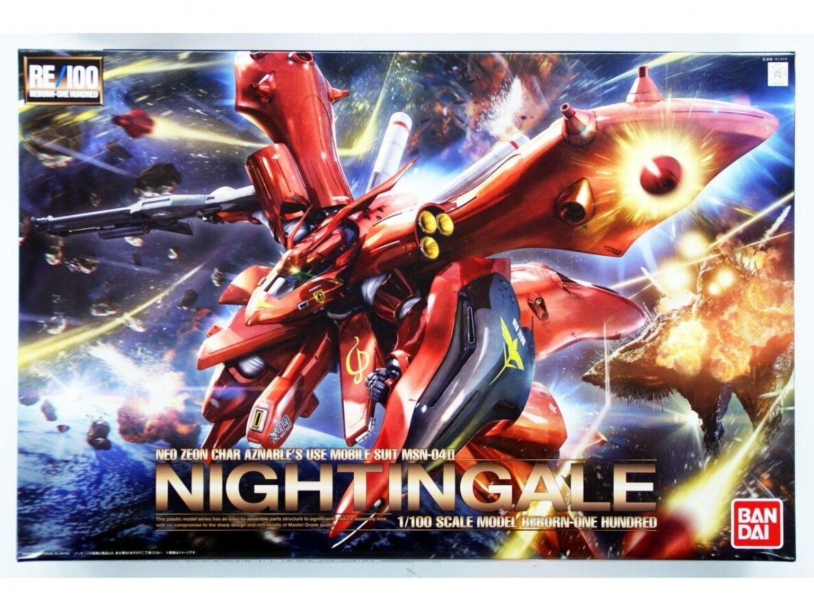 Bandai - RE/100 MSN-04II Nightingale, 1/100, 65578 Bandai - RE/100 MSN-04II Nightingale, 1/100, 65578