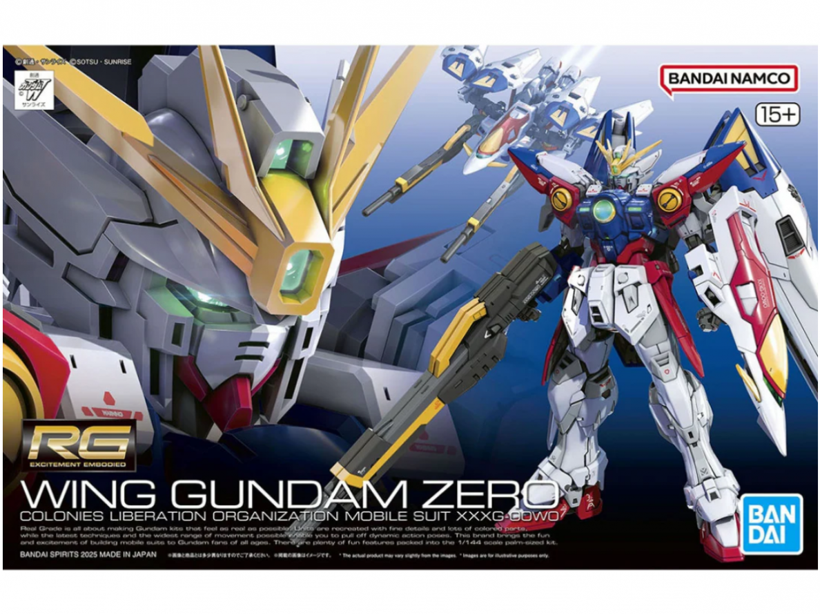 Bandai - RG XXXG-00W0 Wing Gundam Zero Tv Version, 1/144, 69215 Bandai - RG XXXG-00W0 Wing Gundam Zero Tv Version, 1/144, 69215