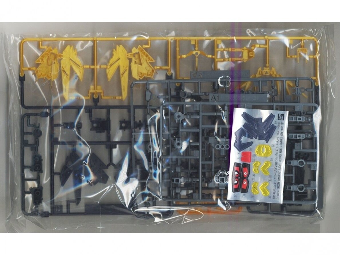 Bandai - SD Gundam Cross Silhouette Unicorn Gundam 02 Banshee (Destroy Mode) & Banshee Norn Parts Set, 62159 15