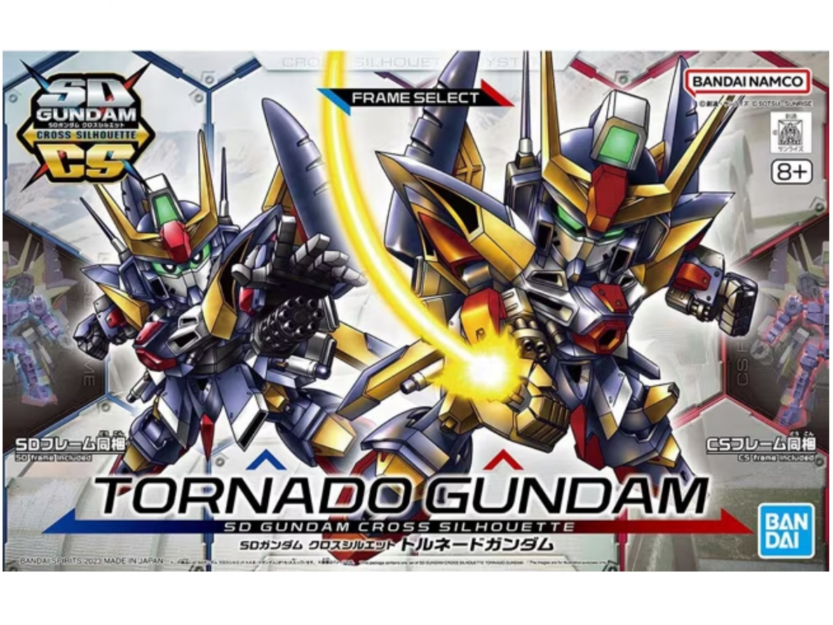 Bandai - SD Gundam Cross Silhouette Tornado Gundam, 65117 Bandai - SD Gundam Cross Silhouette Tornado Gundam, 65117