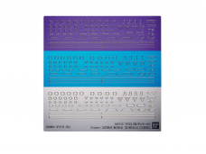 Bandai - HG 30MM/30MS Customize Material (3D Metallic Stickers 2), 66278 Bandai - HG 30MM/30MS Customize Material (3D Metallic Stickers 2), 66278