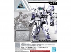 Bandai - 30MM Option Armor for Commander (Rabiot Exclusive / White), 60753